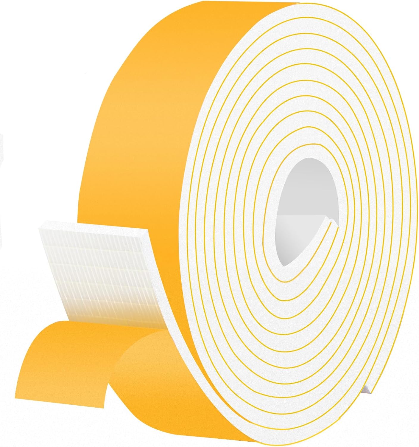 Strong Adhesive Foam Insulation Tape Self Adhesive, Closed Cell Weather Stripping for Doors and Windows, Cooling,Air Conditioning Seal Strip, Self Adhesive Foam Tape(2 in x 1/4 in x 13Ft)