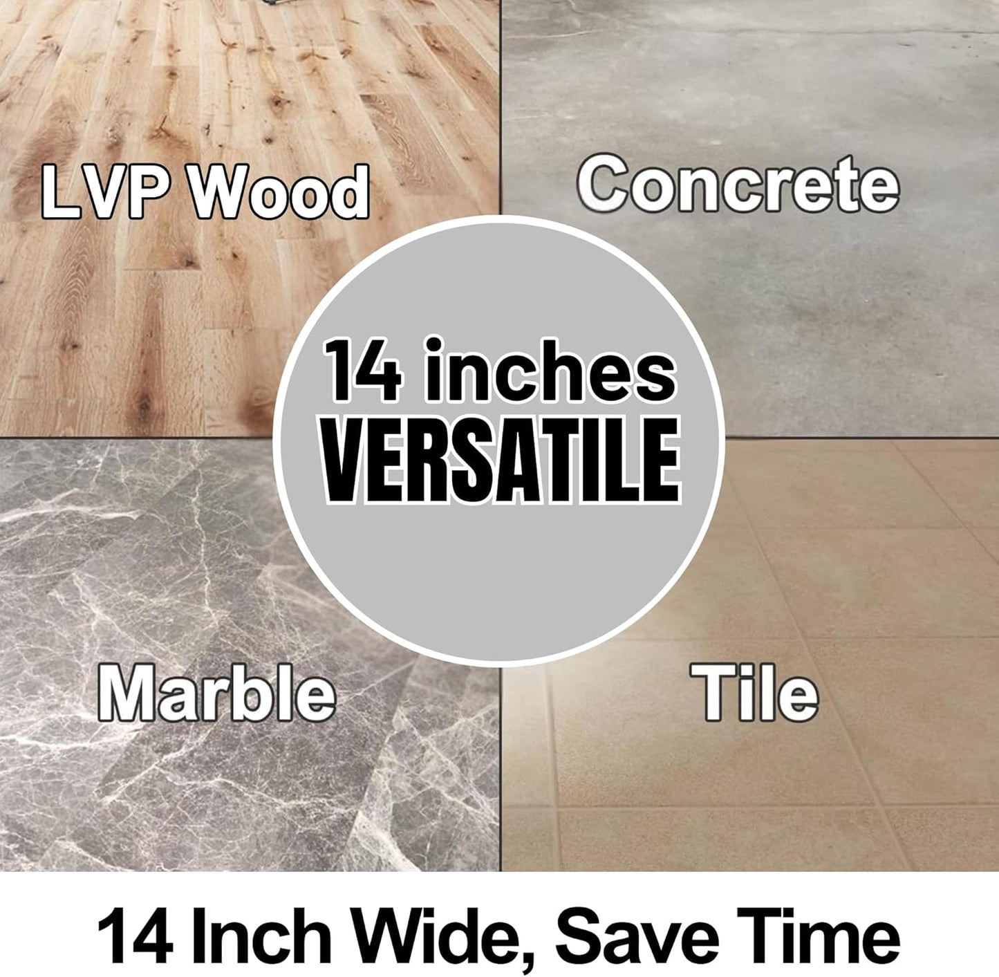 2 1/2" Accessories for Shop Vac Attachments 2.5 Wet Dry Vacuum Extension Wands, Floor Brush, Dust Brush, Crevice Tool, Utility Nozzle, and Hose Kit for Shop Vac (Floor Brush)