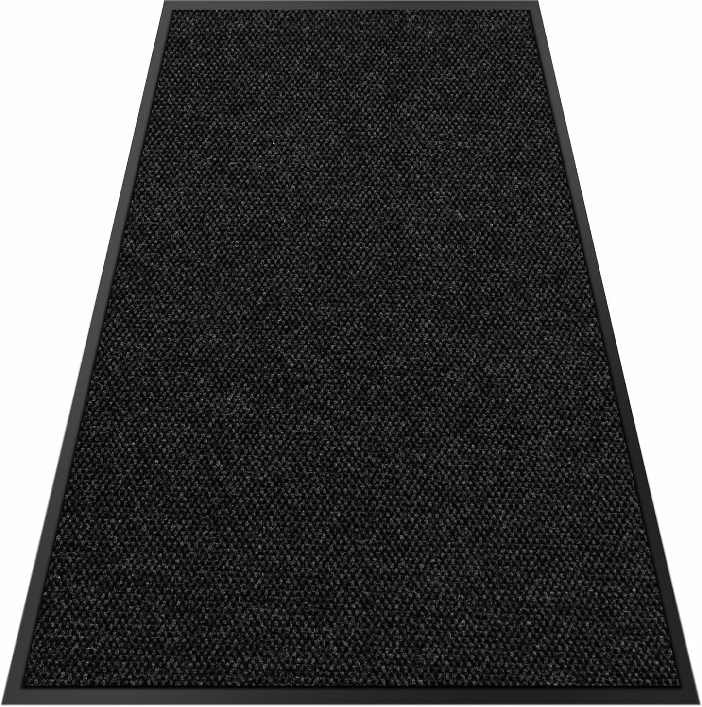 2′ x 27′ Front Door Mat Indoor Outdoor Entrance, Commercial Floor Mat Heavy Duty Dirt Trapper Entryway Doormat, Custom Size Non Slip Rubber Backing Welcome mat, Door Mat for High Traffic Area