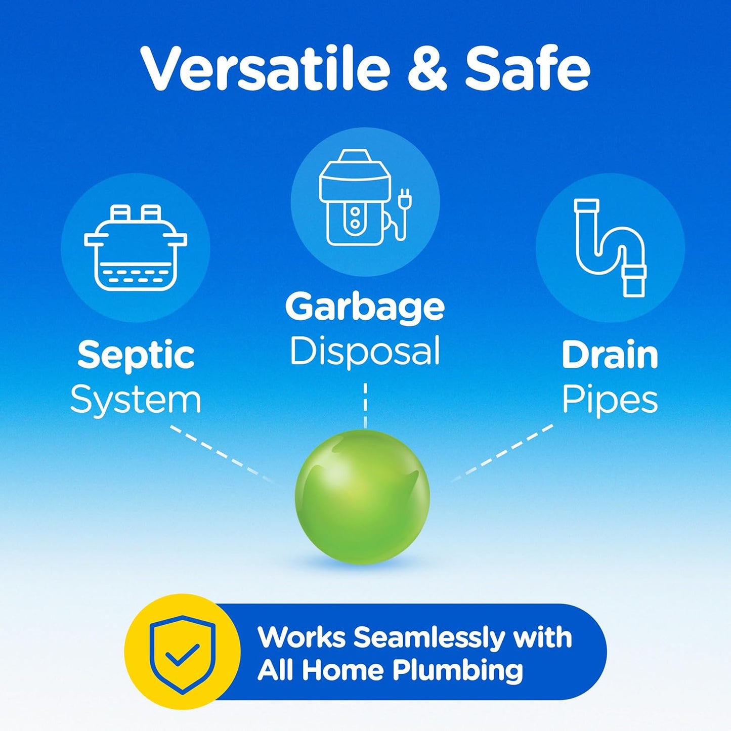 COMPAC HOME Plink Garbage Disposal Cleaner and Deodorizer, Freshens Your Kitchen and Waste Disposal, Assorted, 30 Count