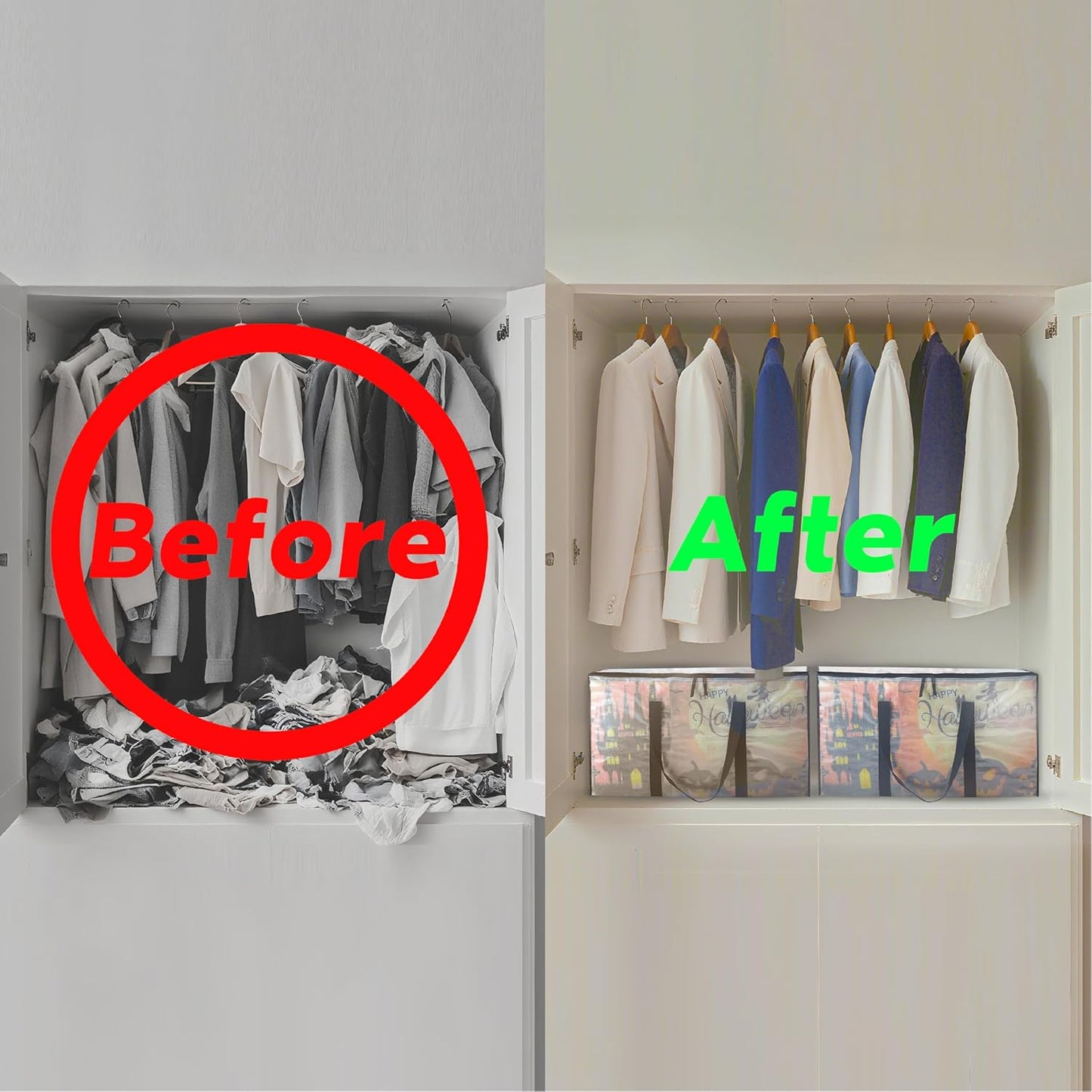 Heavy Duty 93L (24.5 Gallon) Stackable Storage Bins with Fully Openable Lids,Moving Bags Heavy Duty, Clear Plastic Totes for Moving Storage, Home Organization, Closet, Dorm Room. 8 pack