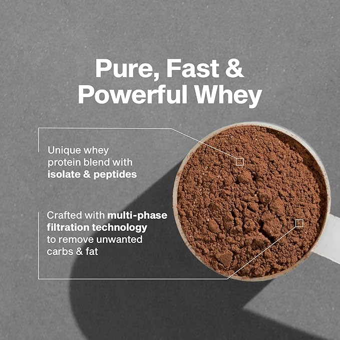 Whey Protein Powder | MuscleTech Nitro-Tech Whey Protein Isolate & Peptides | Lean Protein Powder for Muscle Gain | Muscle Builder for Men & Women | Sports Nutrition | Cookies and Cream, 4lb (40 Serv)
