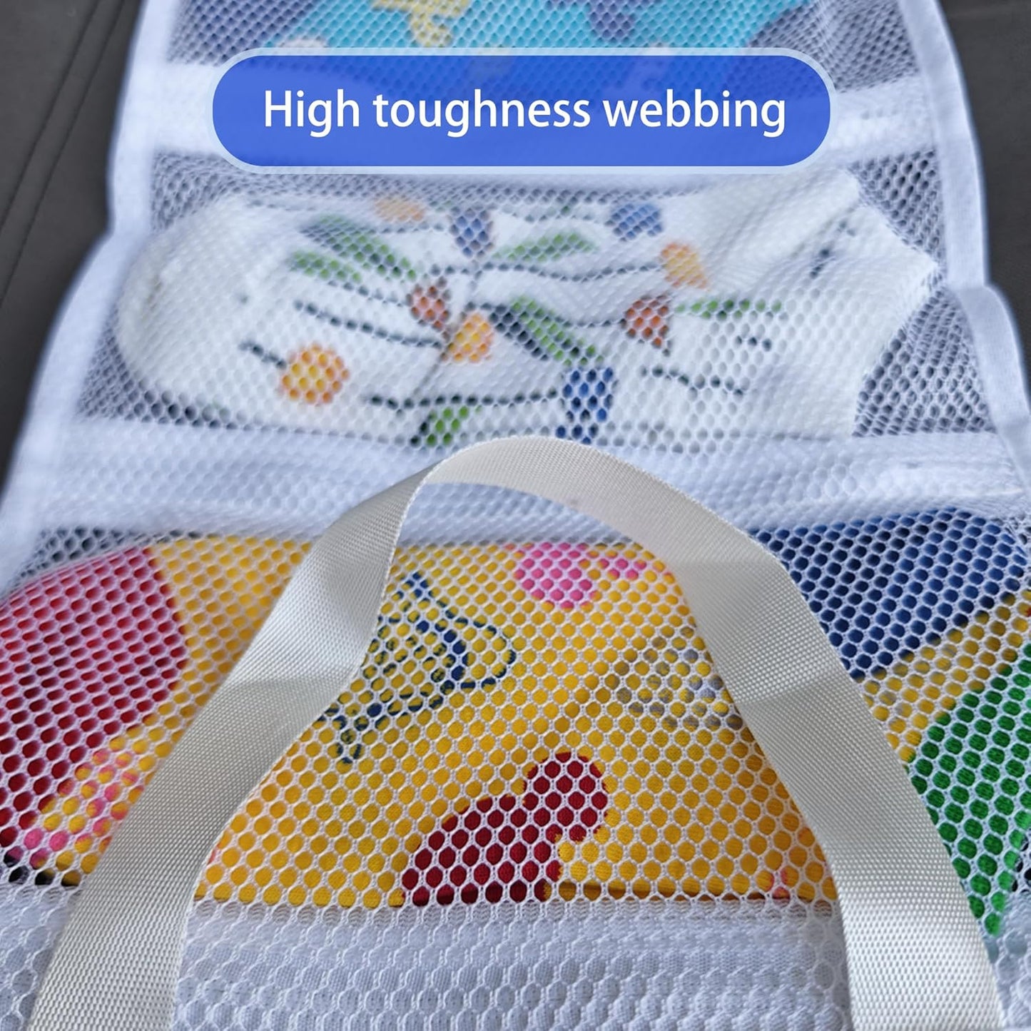 Mesh laundry bags for washing machine, can wash 10 pairs of socks, maintain shape, keep one pair,Laundry room organization suitable for socks and small items, 2pcs (Large)