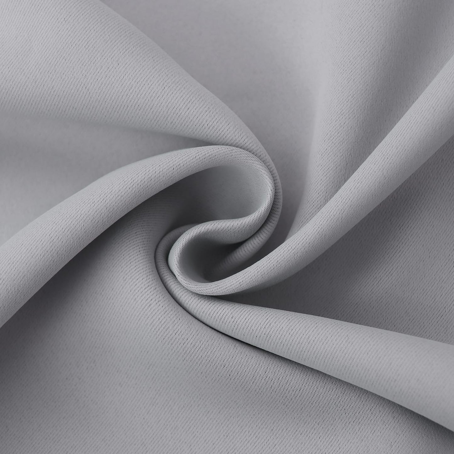 BGment Light Grey Blackout Curtains 90 Inches Length - Rod Pocket Room Darkening Window Drapes for Bedroom Living Room Office, 2 Panels, 52 x 90 Inch