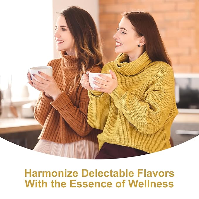 TEARELAE - Ginseng Tea, 40 Count - Pure Ginseng Root Tea Bags - Smooth Flavor - Boost Energy and Focus - Non-GMO - Caffeine-Free