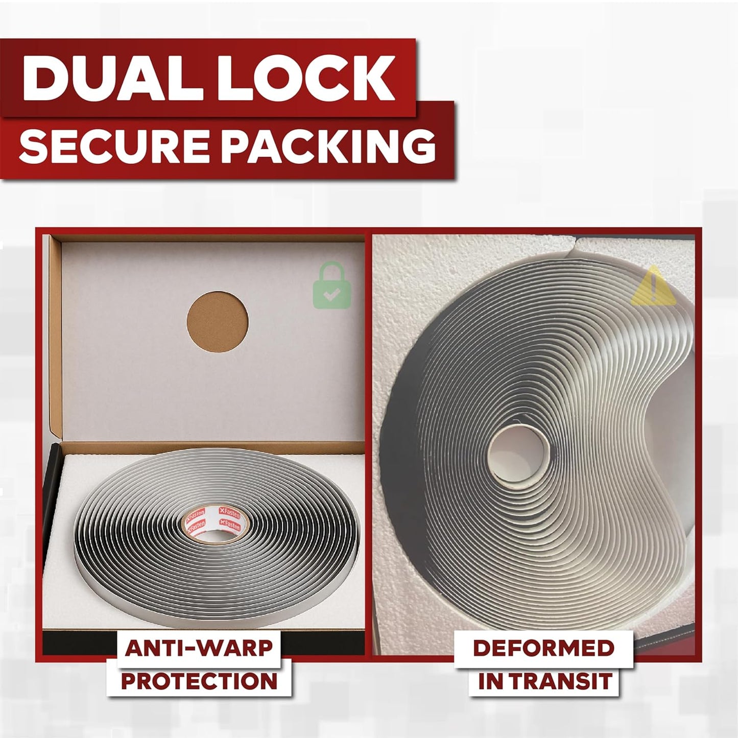 XFasten Butyl Tape RV Black, 3/4 in x 45 Ft, 1/8 in Thick EDPM Rubber Sealant Tape - Roof Patching, Boat Sealing, Leak Proof Butyl Putty Tape