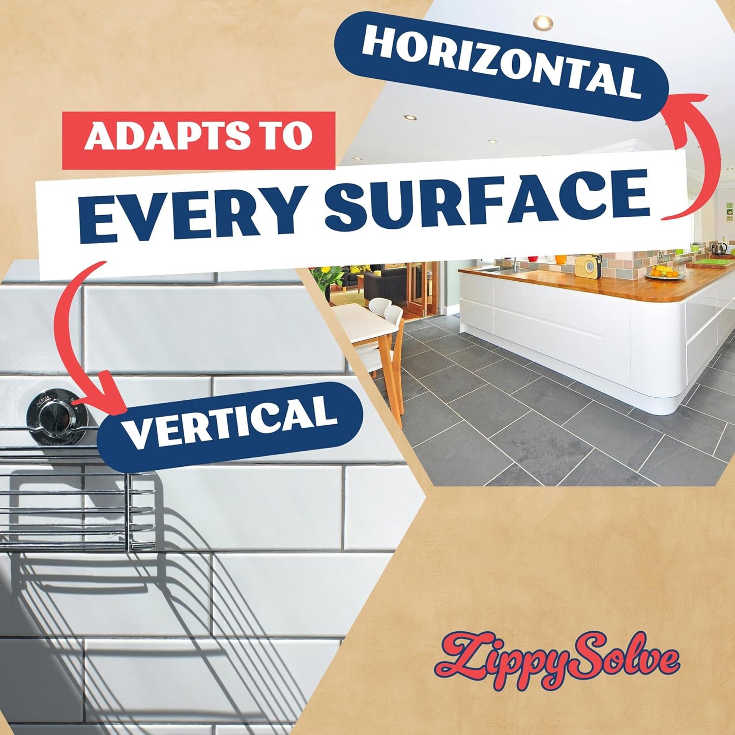 Tile Grout, Repair Kit, Restore & Renew Tile Joints Line, Fast Drying Tile Grout Paint Squeeze Tube for Bathroom Shower Kitchen Floor, Waterproof (8.8 oz, Beige)