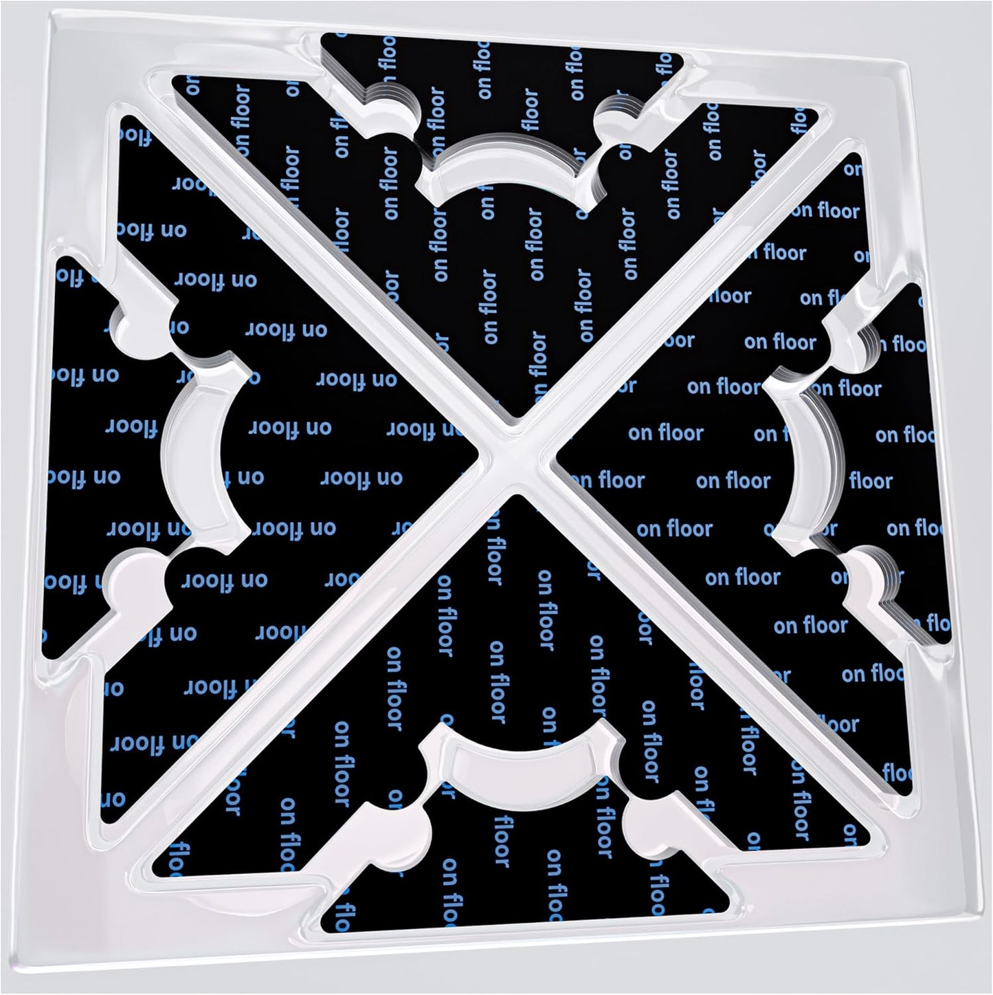 Rug Non Slip Grippers, Reusable Keep Rug Corner Down Tape Pads for Hardwood Floors, Strong Carpet Gripper for Area Rugs, No Damaging for Floor, 32Pcs