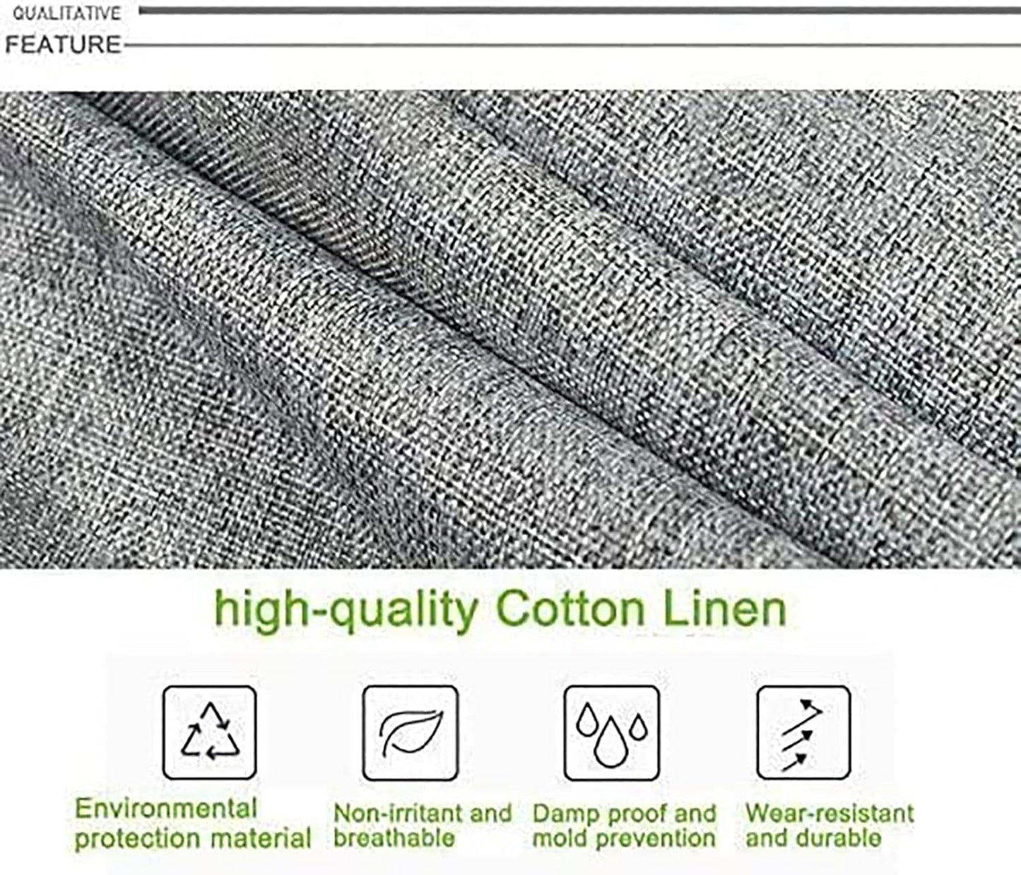 Hanging Closet Organizer, Easy Mount Collapsible 4-Shelf Camper Closet Wardrobe Hanging Storage Shelves, Folded Clothes Towels Handbag Shoes Accessories Storage, Linen Cloth, Gray