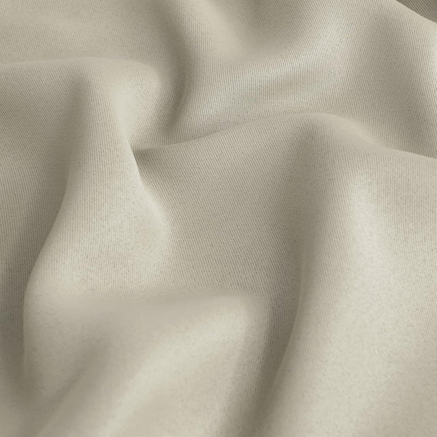 BGment Short Curtains 40 Inches Length for Small Window - Rod Pocket Thermal Insulated Room Darkening Window Drapes for Kitchen Bedroom Bathroom, Light Camel, 2 Panels, 42 x 40 Inch