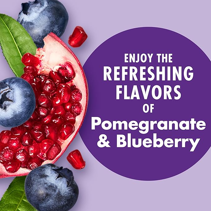 V8 Energy Pomegranate Blueberry Energy Drink, 8 fl oz Can (12 Pack)