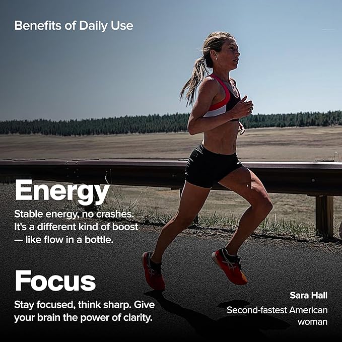 No Caffeine Exogenous Ketone Drink - 1 Month Supply of Caffeine-Free Energy Drinks with 10g Bioidentical Ketones Per Serving - Sugar Free, Salt Free, and All Natural (1 Month Supply)