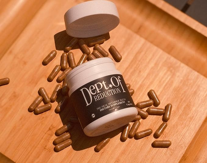 Dept. Of Reduction – White Mulberry Leaf & Cinnamon – Supports Healthy Carbohydrate Metabolism, Digestive Balance & Post-Meal Energy – 60 Vegan Capsules - Department of