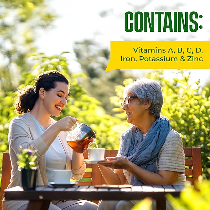 Dandelion Root Tea - Raw Organic Herbal Tea, Caffeine Free, 60 bags