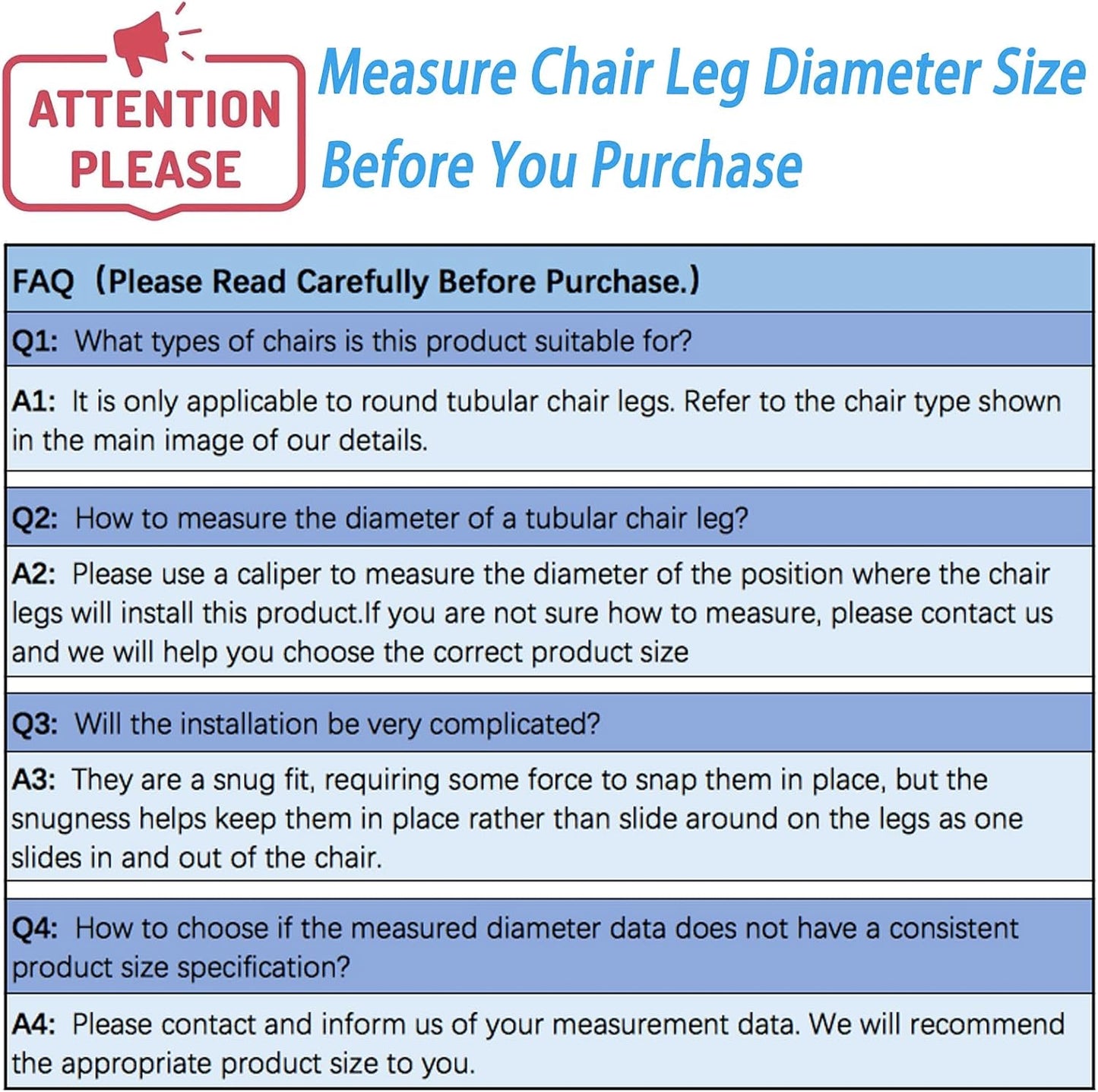 Rectangle U Shaped Chair Leg Tips Cap with Felt Pads,Furniture Feet Protector Slide Smoothly Glides,Protect Hardwood Floor No Scratches No Noise,Fit 12mm(15/32inch) Diameter Tubular Legs (Black 32PCS)