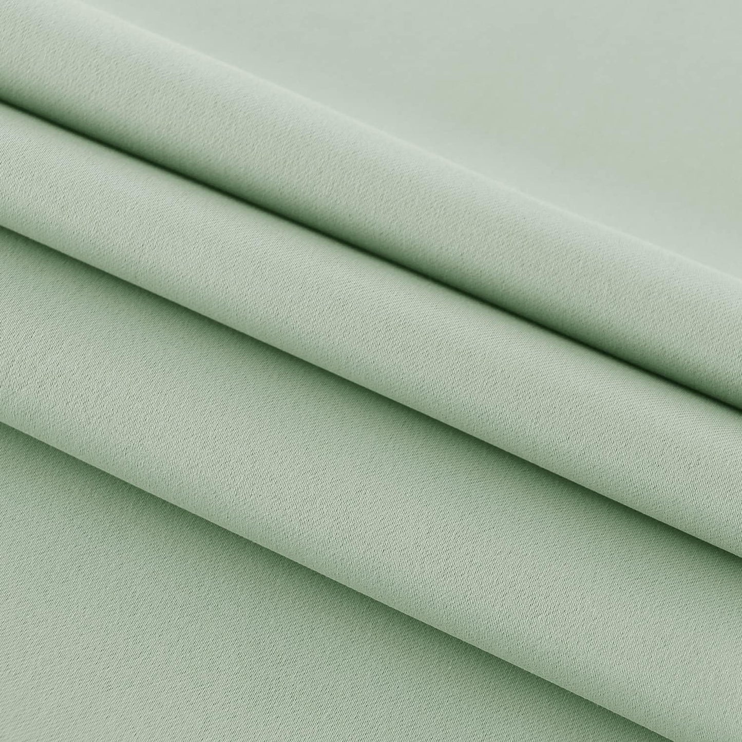 DWCN French Door Curtains – Rod Pocket Thermal Blackout Curtain for Doors with Glass Window, Kitchen and Patio Doors for Privacy, 54 X 72 Inches Long, 1 Curtain Panel with Tieback, Bean Green