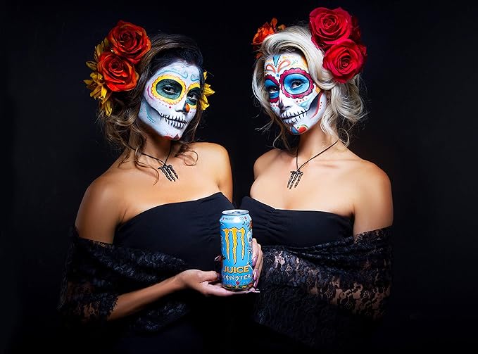 Monster Energy Juice Monster Mango Loco, Energy + Juice, Energy Drink, 16 Ounce (Pack of 24), 384 Ounce