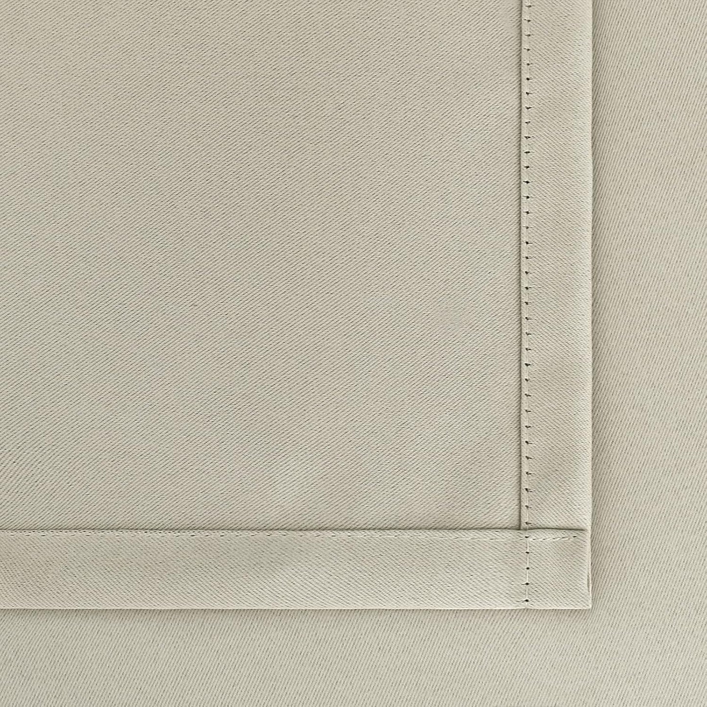 BGment Rod Pocket Blackout Curtains for Bedroom - Thermal Insulated Room Darkening Curtain for Living Room, Light Camel, 42 x 72 Inch, 2 Panels