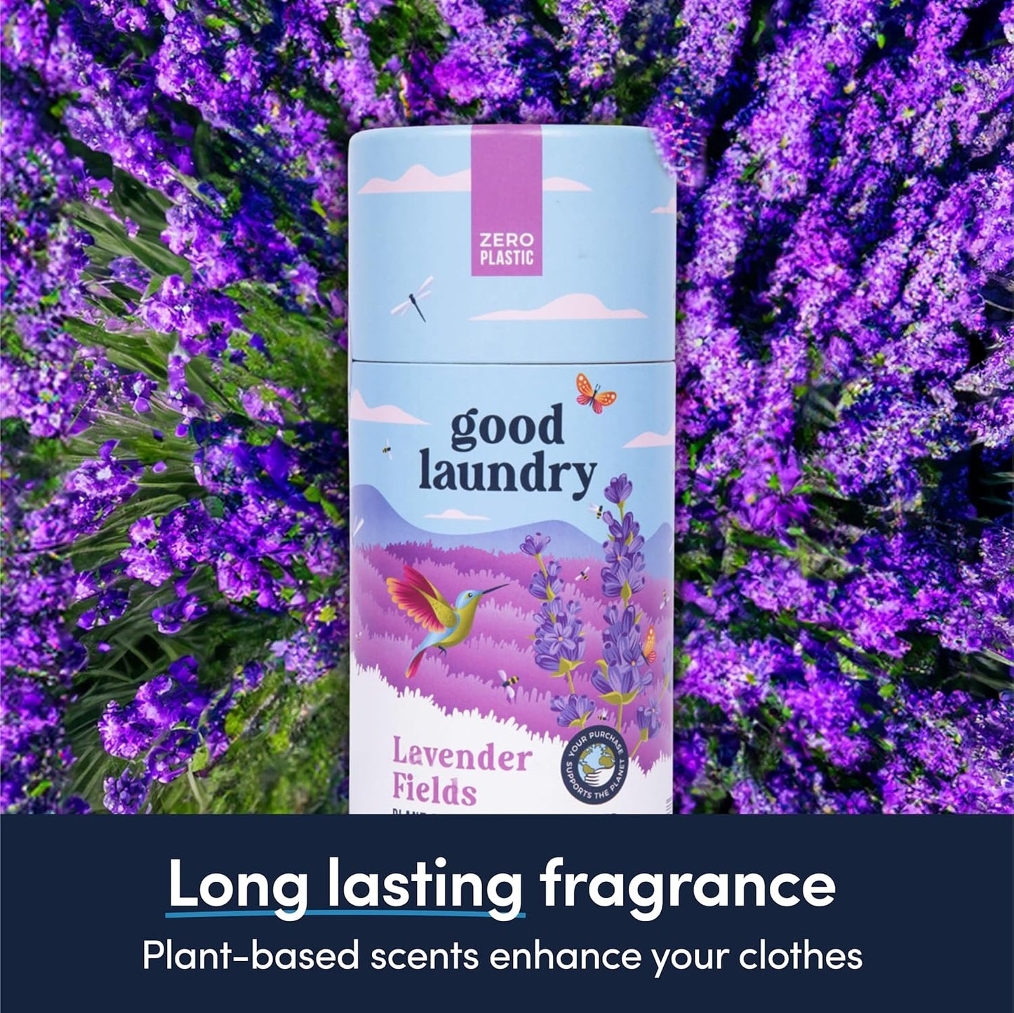 Good Laundry Scent Booster Beads - Lavender Fabric Softener Bead – Eco-Friendly Laundry Bead Scent Booster for Long-Lasting Freshness, Scent Beads for Laundry - 7oz - USA Based