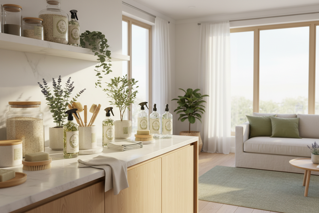 How to Maintain a Healthy Home with Eco-Friendly Cleaning Products
